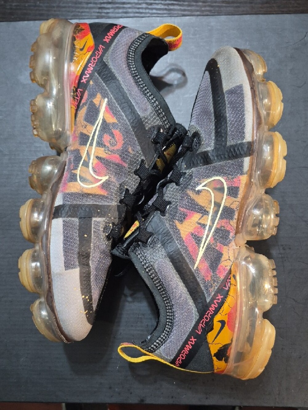 Nike Wmns Air VaporMax 2019 SE 'Floral' Womens 8.5 EUC - Picture 8 of 10